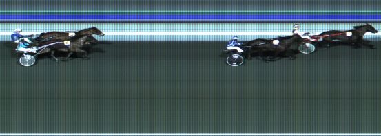 Målfoto for løp 1 på bane HA den 13.03.2021