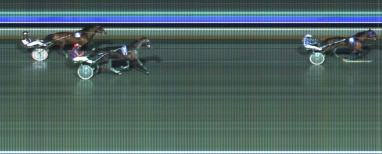 Målfoto for løp 2 på bane HA den 27.03.2021