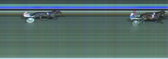 Målfoto for løp 6 på bane HA den 27.03.2021