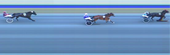 Målfoto for løp 9 på bane HA den 22.05.2021