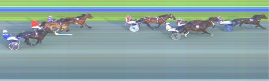 Målfoto for løp 6 på bane HA den 13.06.2021