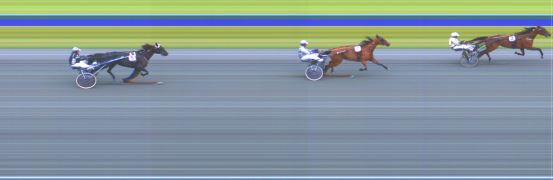 Målfoto for løp 5 på bane HA den 26.06.2021