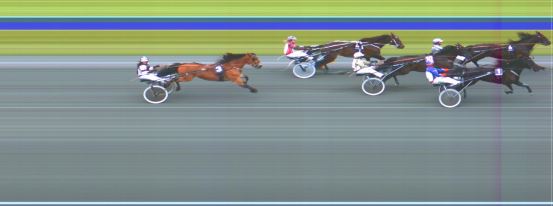 Målfoto for løp 6 på bane HA den 26.06.2021