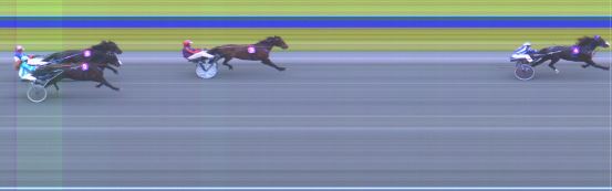 Målfoto for løp 8 på bane HA den 26.06.2021