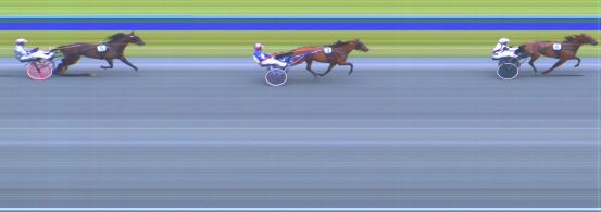 Målfoto for løp 9 på bane HA den 26.06.2021