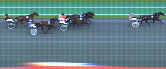 Målfoto for løp 2 på bane HA den 04.09.2021