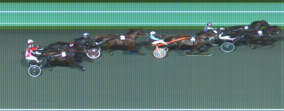 Målfoto for løp 6 på bane HA den 12.09.2021