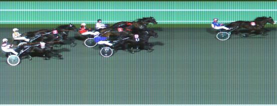 Målfoto for løp 3 på bane HA den 25.09.2021