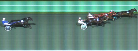 Målfoto for løp 2 på bane HA den 09.10.2021