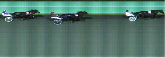 Målfoto for løp 3 på bane HA den 09.10.2021