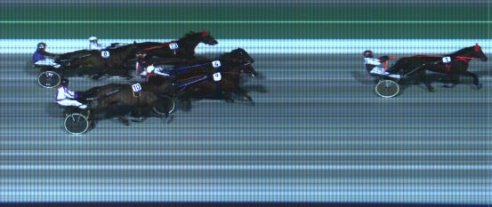 Målfoto for løp 5 på bane HA den 29.01.2022