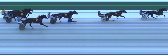 Målfoto for løp 1 på bane HA den 26.02.2022