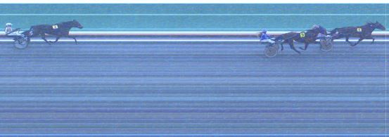 Målfoto for løp 1 på bane HA den 26.03.2022