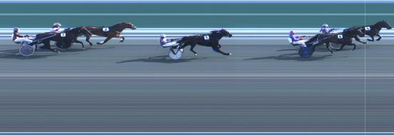 Målfoto for løp 5 på bane HA den 09.04.2022