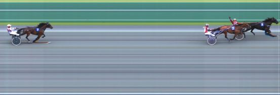 Målfoto for løp 2 på bane HA den 04.06.2022