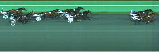 Målfoto for løp 2 på bane HA den 11.09.2022