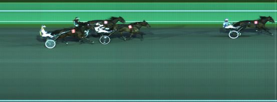 Målfoto for løp 3 på bane HA den 11.09.2022