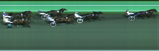 Målfoto for løp 6 på bane HA den 11.09.2022