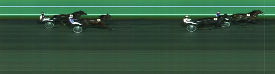 Målfoto for løp 1 på bane HA den 08.10.2022