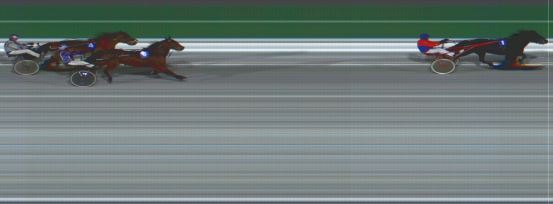 Målfoto for løp 2 på bane HA den 14.01.2023