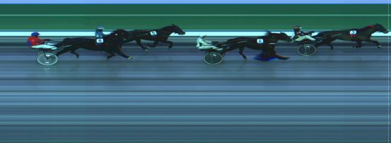 Målfoto for løp 5 på bane HA den 22.01.2023