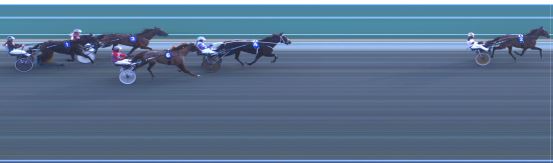 Målfoto for løp 2 på bane HA den 18.02.2023