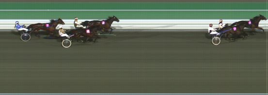 Målfoto for løp 8 på bane HA den 04.03.2023