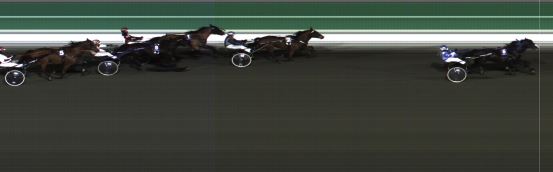 Målfoto for løp 6 på bane HA den 18.03.2023