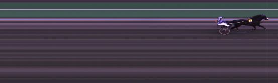 Målfoto for løp 1 på bane HA den 08.04.2023