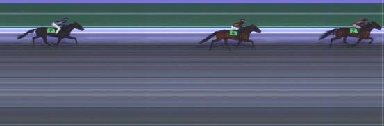 Målfoto for løp 8 på bane HA den 22.04.2023