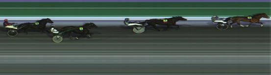 Målfoto for løp 9 på bane HA den 22.04.2023