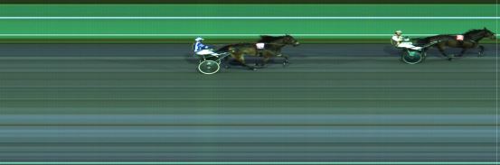 Målfoto for løp 3 på bane HA den 10.09.2023