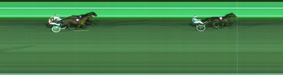 Målfoto for løp 8 på bane HA den 10.09.2023