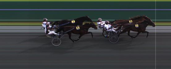 Målfoto for løp 1 på bane HA den 23.09.2023