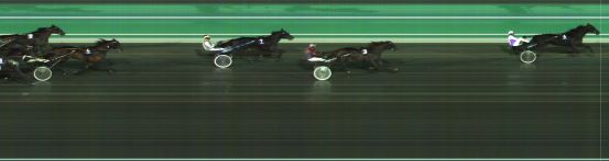 Målfoto for løp 6 på bane HA den 07.10.2023