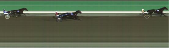 Målfoto for løp 2 på bane HA den 04.11.2023