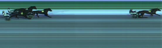 Målfoto for løp 1 på bane HA den 02.12.2023