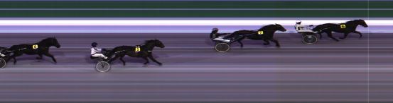 Målfoto for løp 1 på bane HA den 07.01.2024