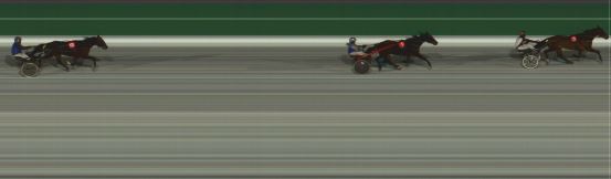 Målfoto for løp 3 på bane HA den 20.01.2024