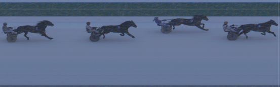 Målfoto for løp 2 på bane HA den 17.02.2024