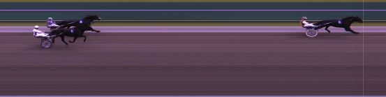 Målfoto for løp 2 på bane HA den 10.08.2024