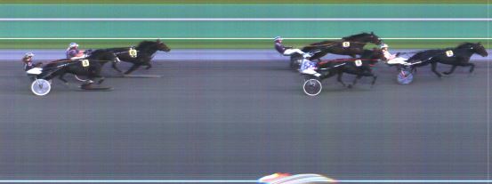 Målfoto for løp 1 på bane HA den 08.09.2024