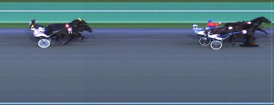 Målfoto for løp 3 på bane HA den 08.09.2024