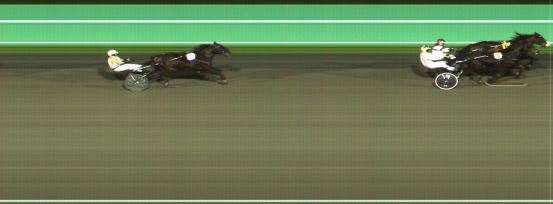 Målfoto for løp 1 på bane HA den 05.10.2024