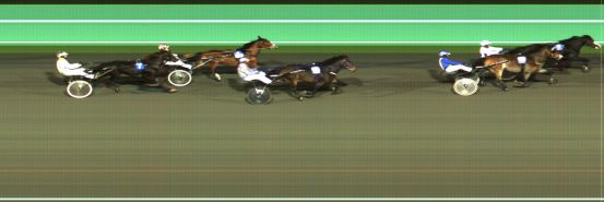 Målfoto for løp 2 på bane HA den 05.10.2024