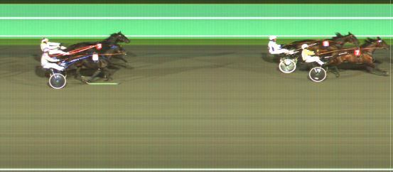 Målfoto for løp 3 på bane HA den 05.10.2024