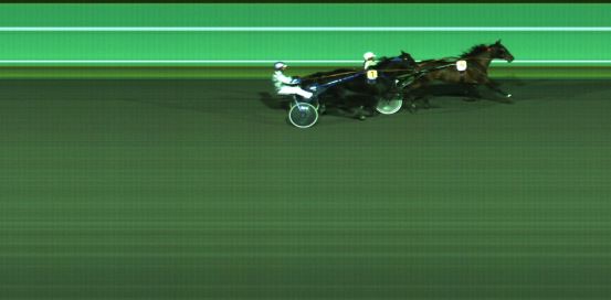 Målfoto for løp 1 på bane HA den 19.10.2024