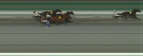 Målfoto for løp 1 på bane HA den 02.11.2024