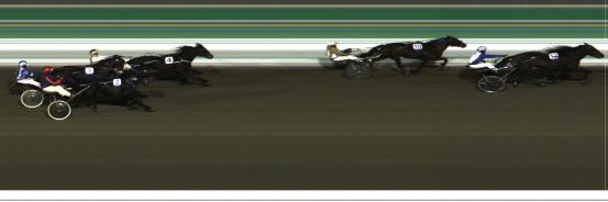 Målfoto for løp 5 på bane HA den 02.11.2024