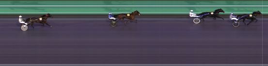 Målfoto for løp 1 på bane HA den 16.11.2024